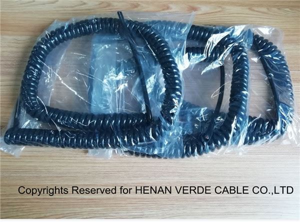 China Flexible PUR Spiral Cable