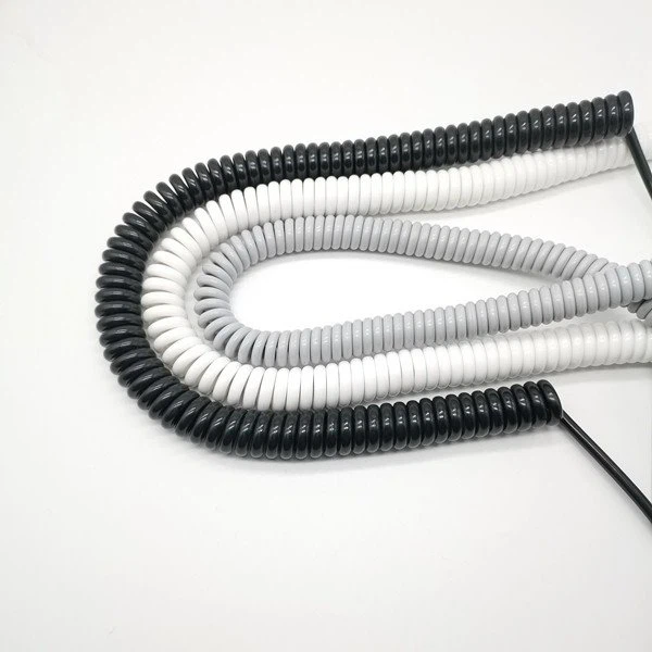 coiled cable