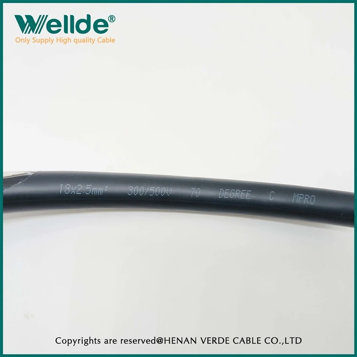 18*2.5mm Control Cable