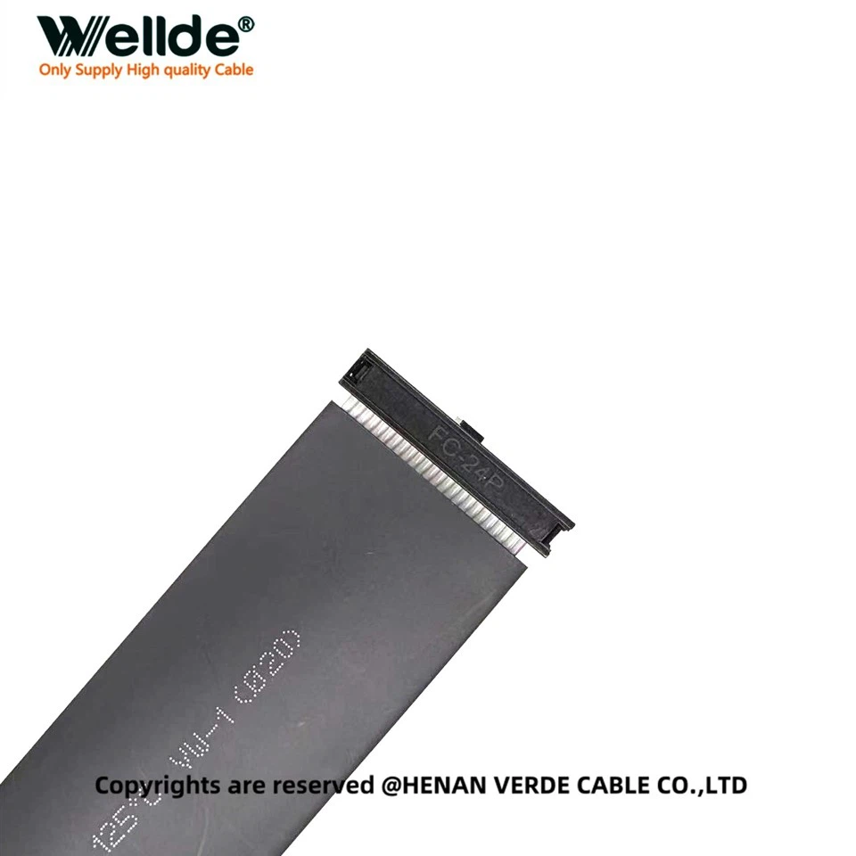 24 Pin Gray Ribbon Cable 100mm