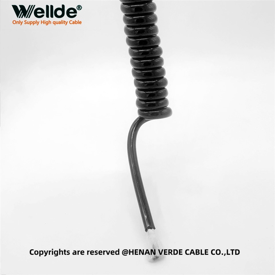 Shielded Industrial Retractable Cable