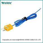 Üvegszálas fonott hüvelyes hőelem huzal